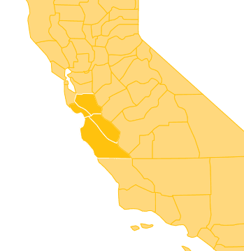 Silicon Valley San Jose Chapter Map